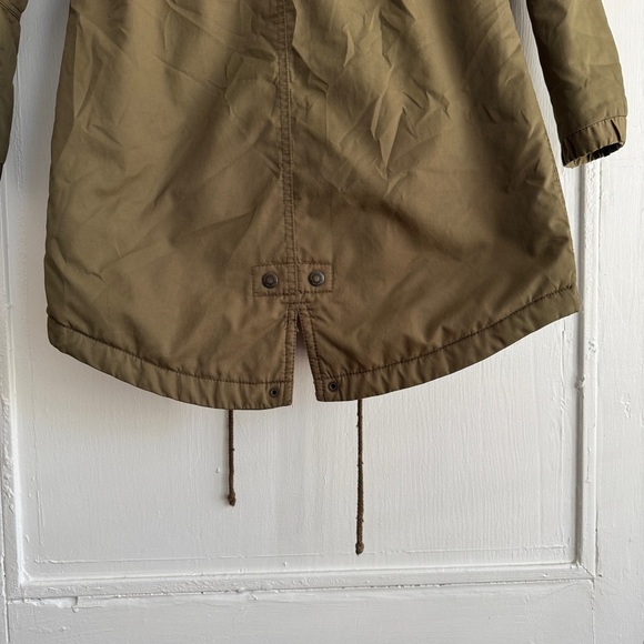 American Eagle Olive Green Women's Parka Coat XS - Picture 4 of 9
